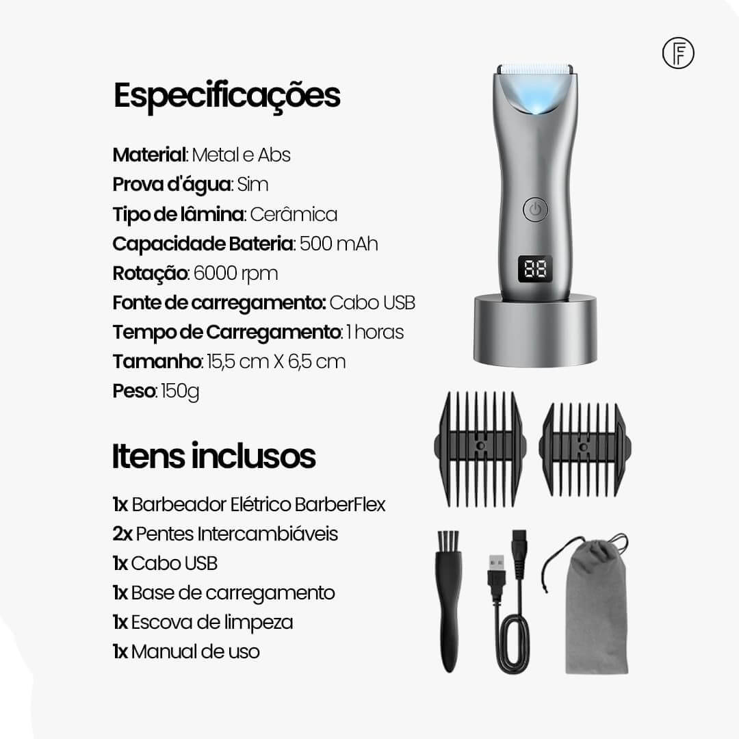 Barbeador Profissional - BarberFlex™