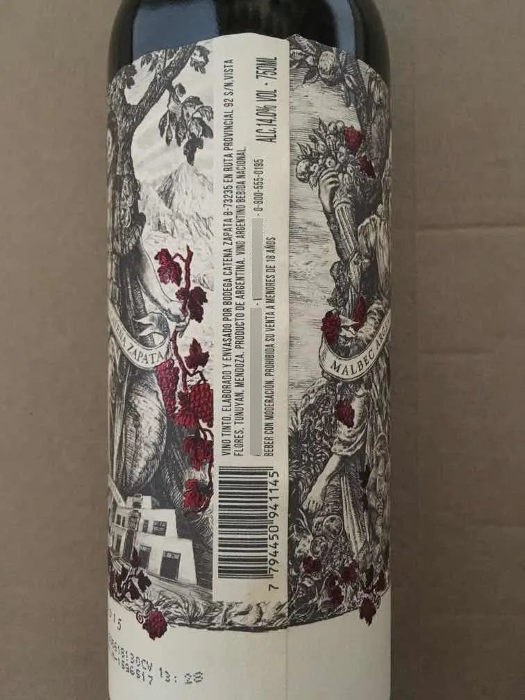 Catena Zapata Malbec Argentino Kit 4 Unidades