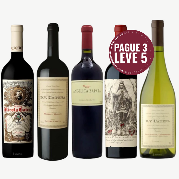 Kit 5 Vinhos Catena Zapata