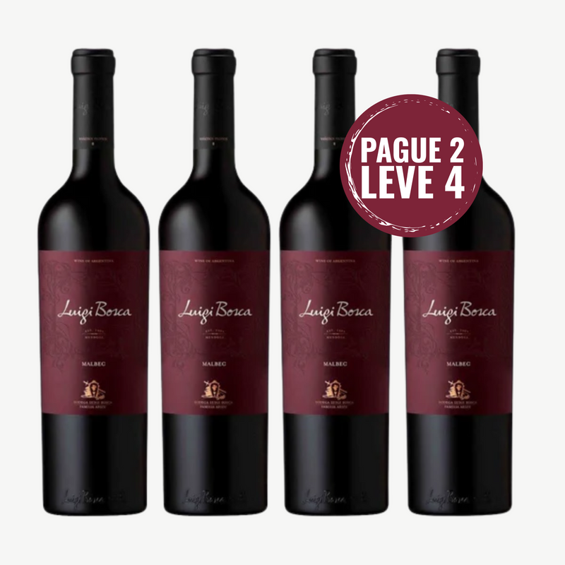 Kit 4 Vinhos Luigi Bosca Malbec