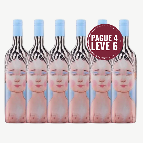 Kit 6 Vinhos La Piu Belle