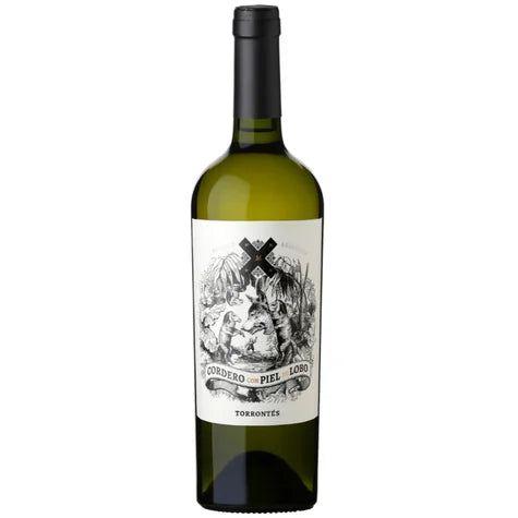 Kit 6 Garrafas Vinho Branco Cordero Con Piel de Lobo Torrontés 750 mL
