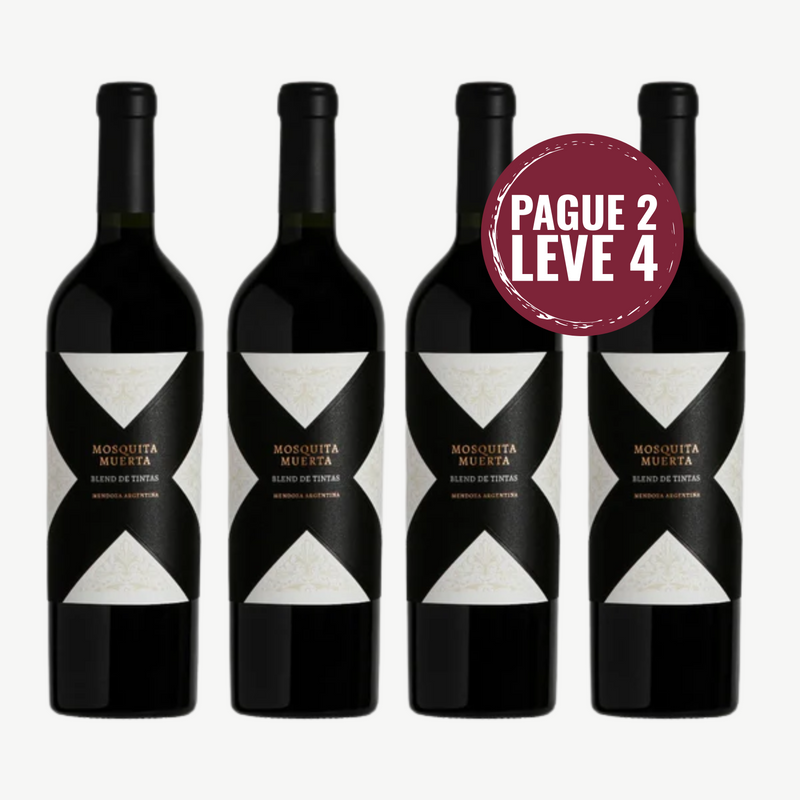 Kit 4 Vinhos Mosquita Muerta Malbec