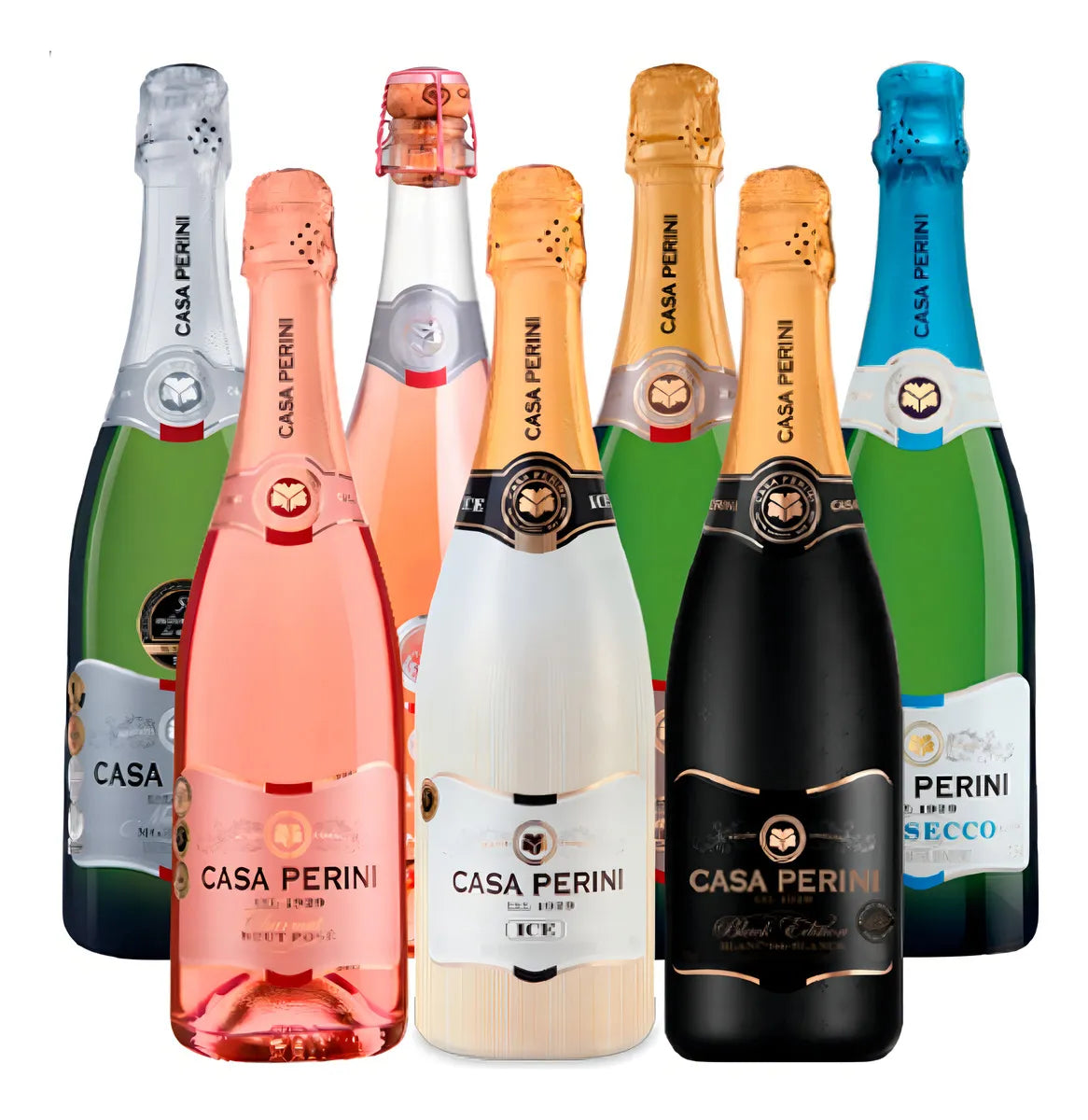 Balde Espumante Velvet Vinhos Variedades 7 Unidades 750ml