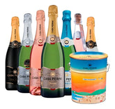 Balde Espumante Velvet Vinhos Variedades 7 Unidades 750ml