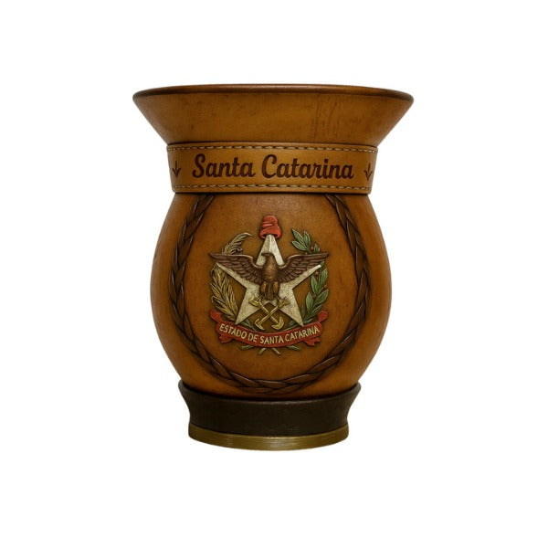 Cuia de Chimarrão Personalizada Santa Catarina