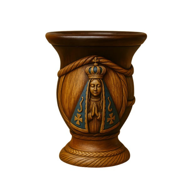 Cuia de Chimarrão Personalizada NOSSA SRA APARECIDA